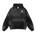 Washed Frayed Fleece Hoodie - NEW Vapid Logo